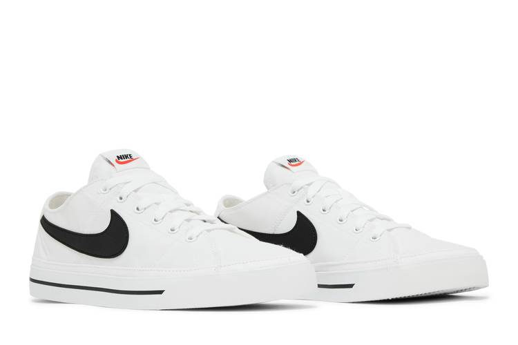 Nike Court Legacy Canvas CW6539-100 Men's White Athletic Sneakers Shoes  TV179 (10.5) 