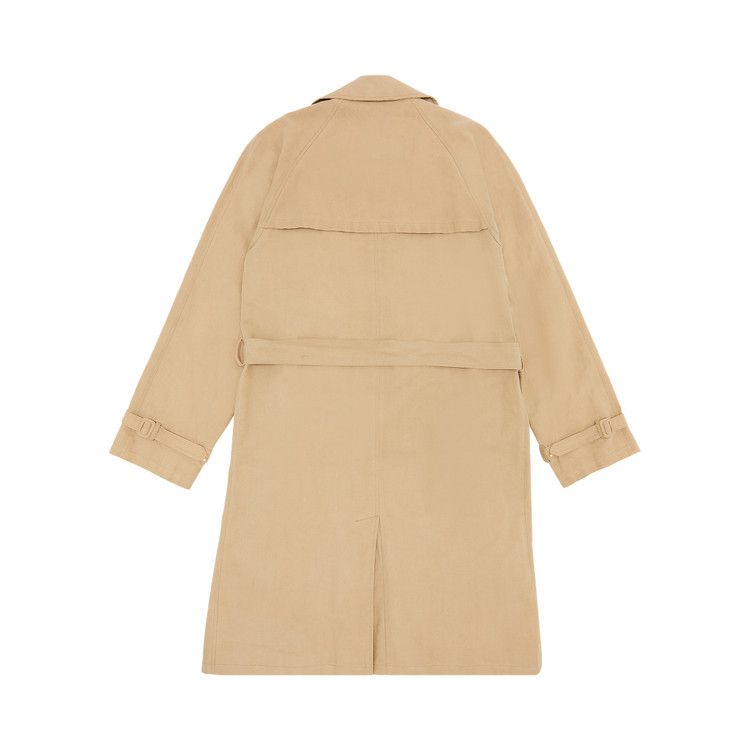 Buy Hussein Chalayan Double Breasted Belted Trench Coat 'Khaki' - YUI504A  YI006 610 | GOAT