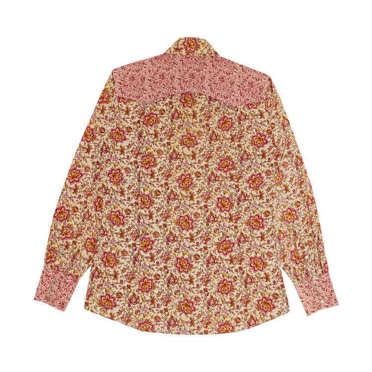 Buy Gucci By Tom Ford Floral Button Down Shirt 'Pink