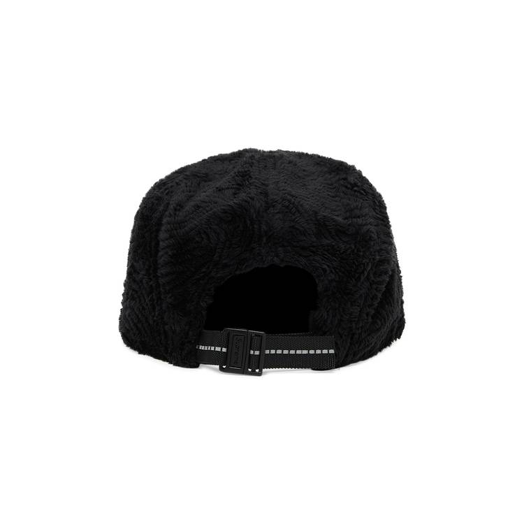 Buy Supreme Swirl Fleece Camp Cap 'Black' - FW22H80 BLACK | GOAT