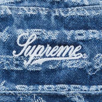 Buy Supreme Multi Type Jacquard Denim Crusher 'Blue' - FW22H62