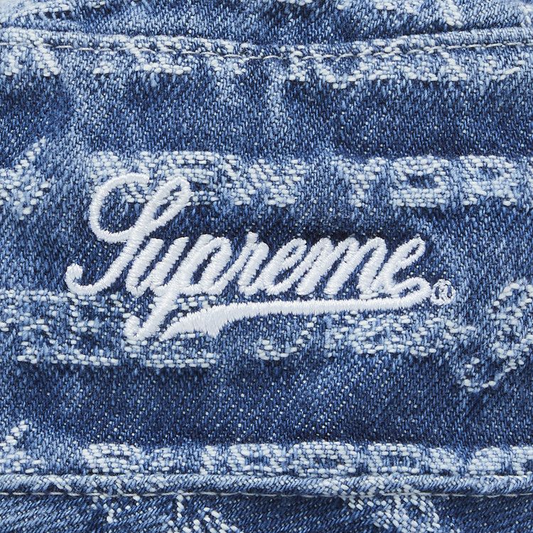 Supreme Multi Type Jacquard Denim Crusher 'Blue'