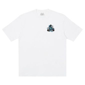 Buy Palace Tri-Atom T-Shirt 'White' - P23TS089 | GOAT