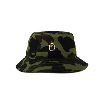 Buy BAPE 1st Camo New Era Bucket Hat 'Green' - 1H73 180 910 GREEN