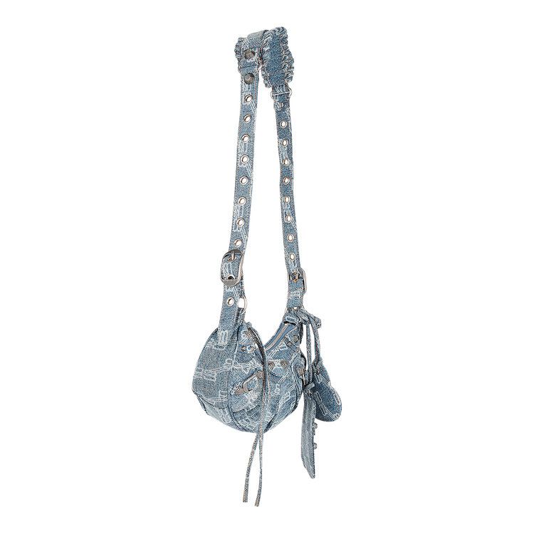 Balenciaga Le Cagole XS Shoulder Bag Blue