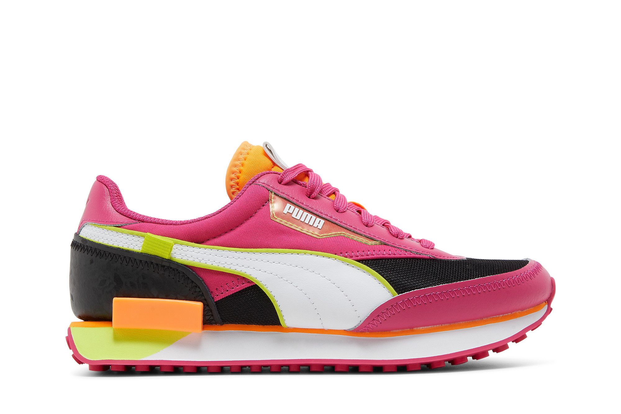 Pre-owned Puma Wmns Future Rider 'city Lights' In Pink