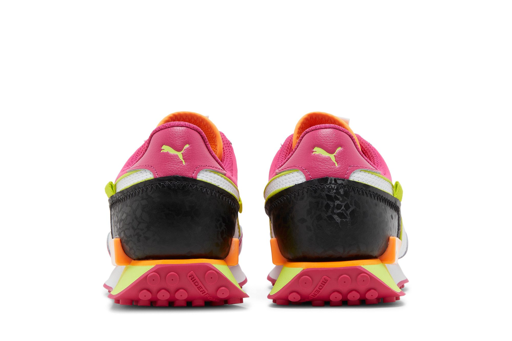Pre-owned Puma Wmns Future Rider 'city Lights' In Pink