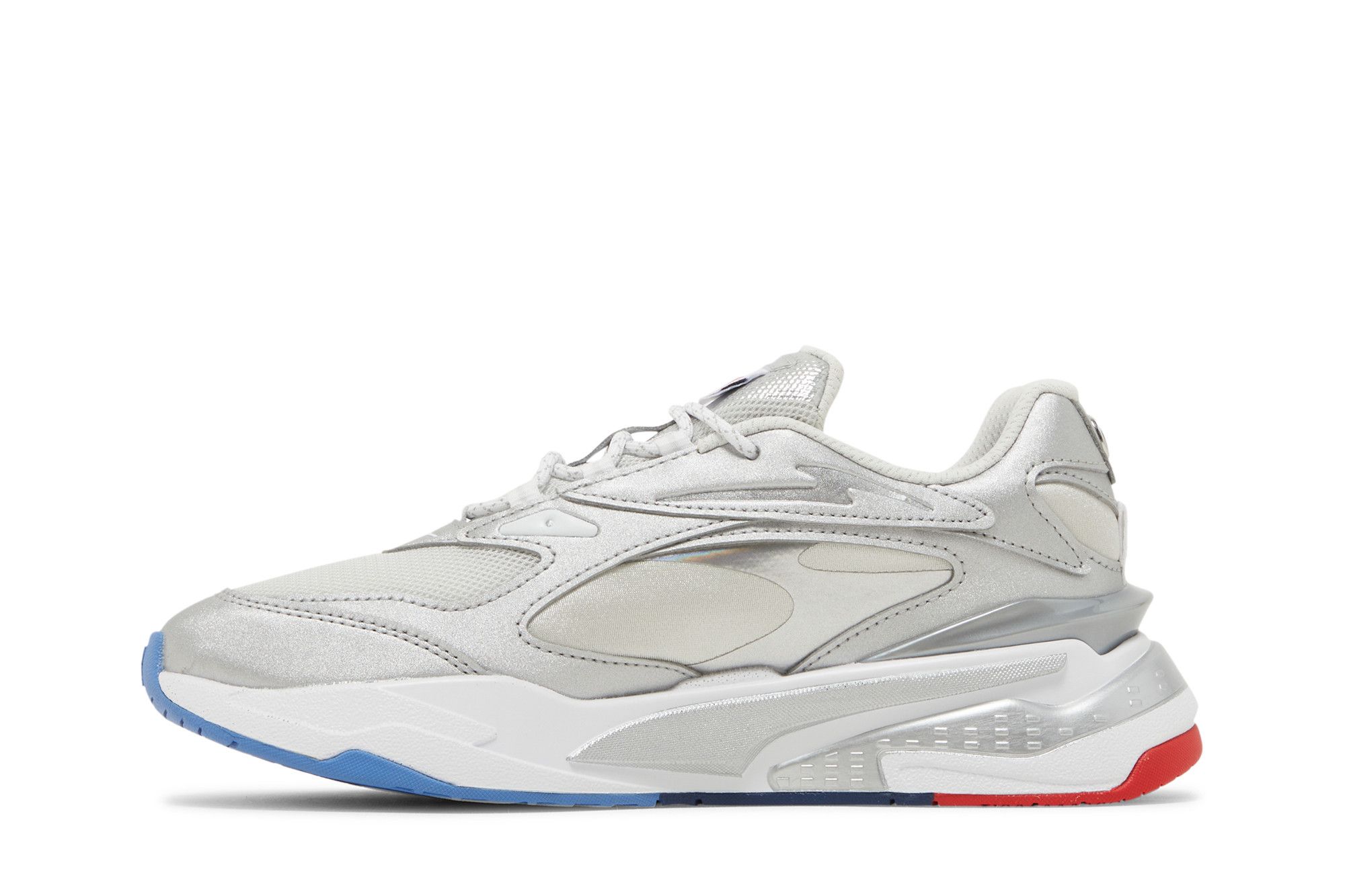 Pre-owned Puma Bmw Motorsport X Rs-fast Jr 'silver'