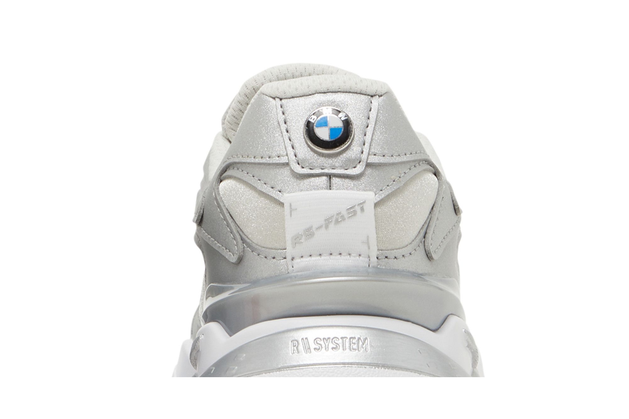 Pre-owned Puma Bmw Motorsport X Rs-fast Jr 'silver'