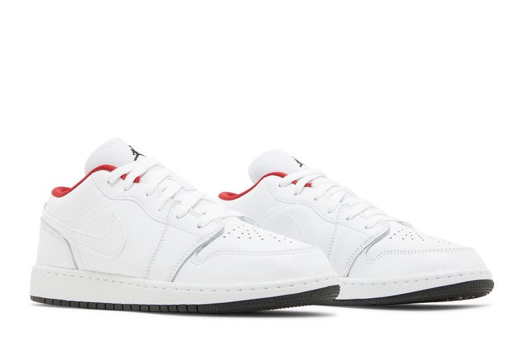 Air Jordan 1 Low Gs White Gym Red