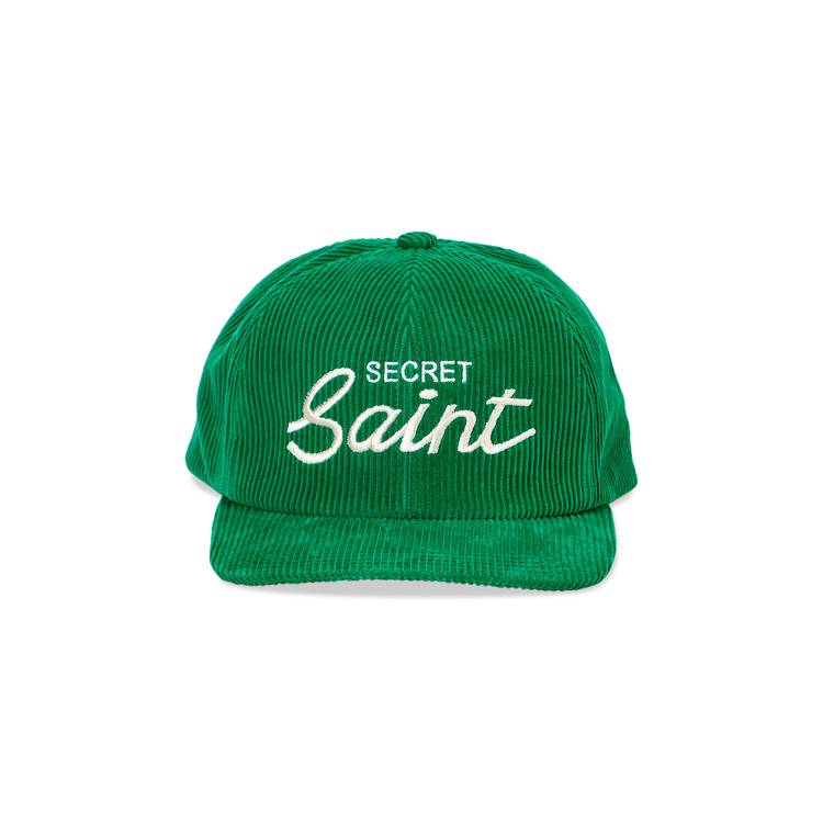 Buy Saint Michael Corduroy Hat 'Green' - SM A22 1111 042 | GOAT