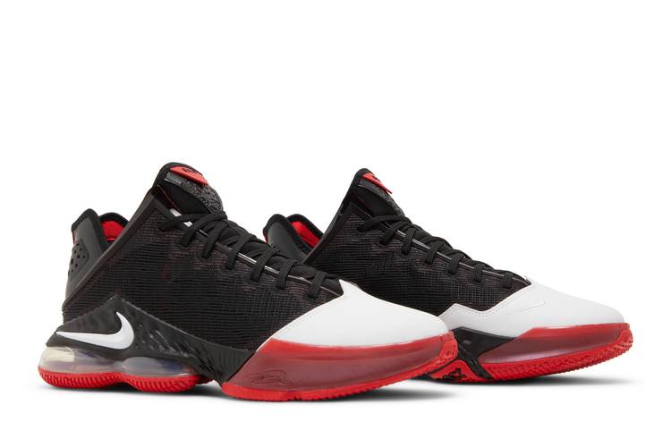 Nike LeBron 19 Low EP 'Bred' DH1271-001 US 9