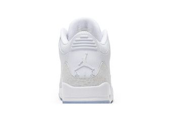 Air jordan retro hot sale 3 pure white