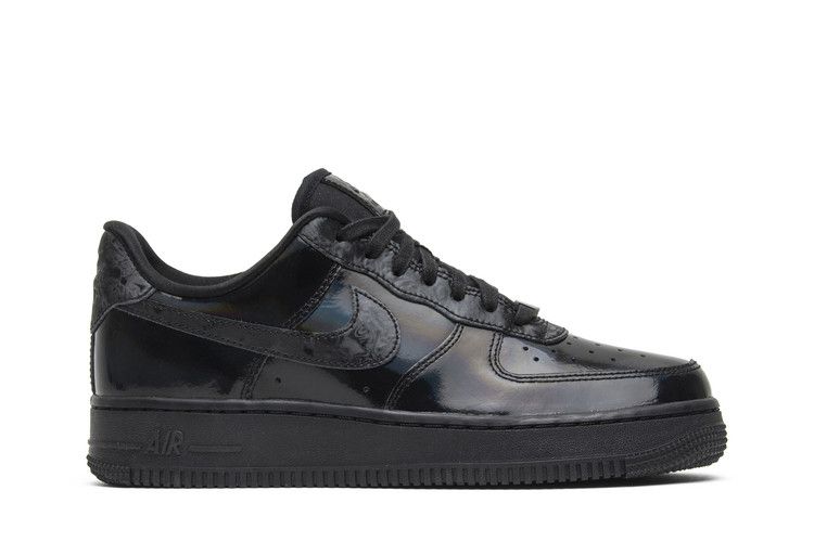 Air force 1 black shiny best sale