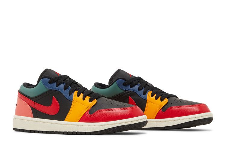 Wmns Air Jordan 1 Low SE 'Black Multi-Color'