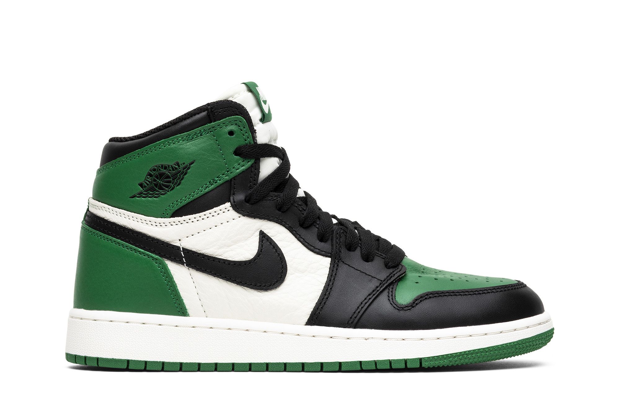 Pre-owned Air Jordan 1 Retro High Og Gs 'pine Green'