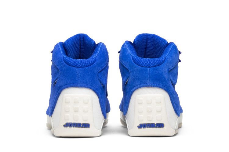 Air jordan 18 retro best sale blue suede