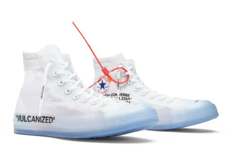 Nike, Converse Off-White Converse Chuck 70 The Ten Vulcanized Sample