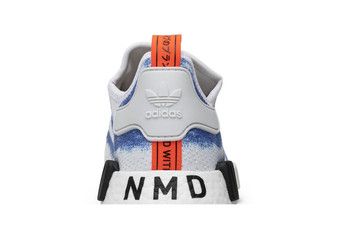 Nmd r1 best sale bold blue stencil