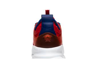 Basket versace online rouge