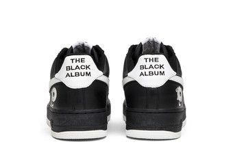 Black album air force 1 on sale