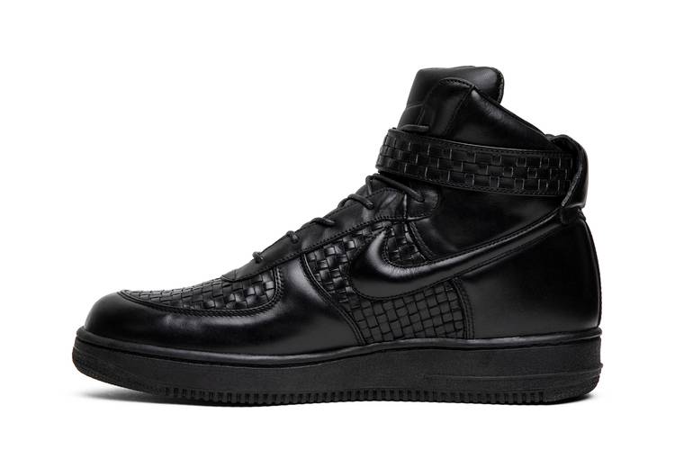 Nike Air Force 1 07 Lux Iridescent Sneakers in Black