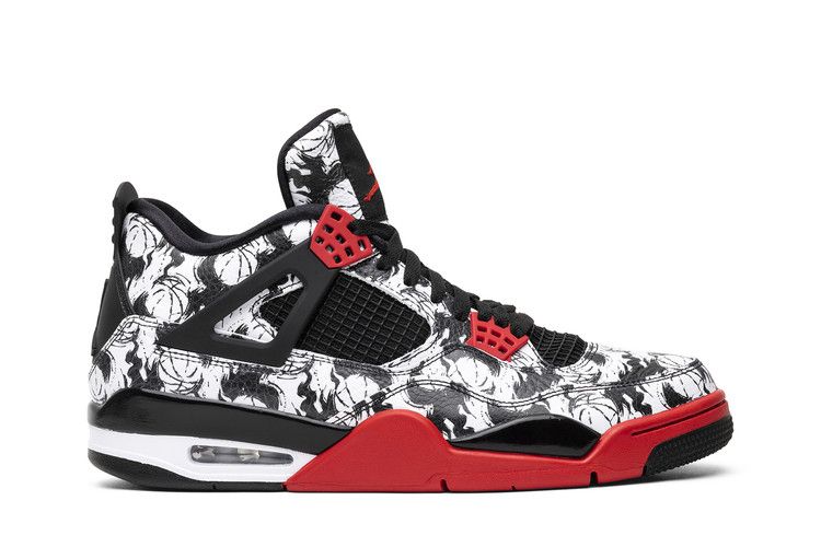 Premium Vector  Jordan 4 shoes illustration vector