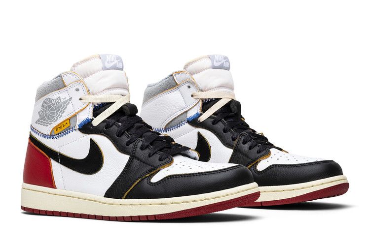 Jordan 1 mid discount union black toe