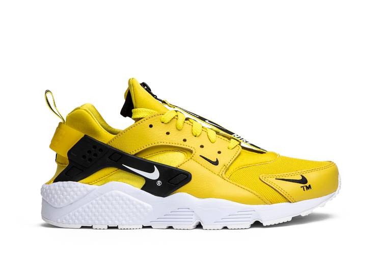 yellow huaraches with zipper