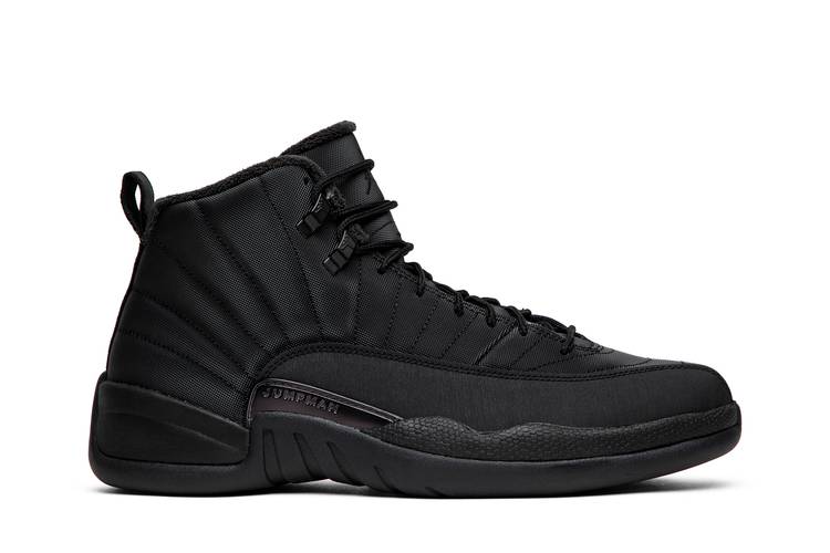 Buy Air Jordan 12 Retro Winterized Triple Black BQ6851 001 GOAT