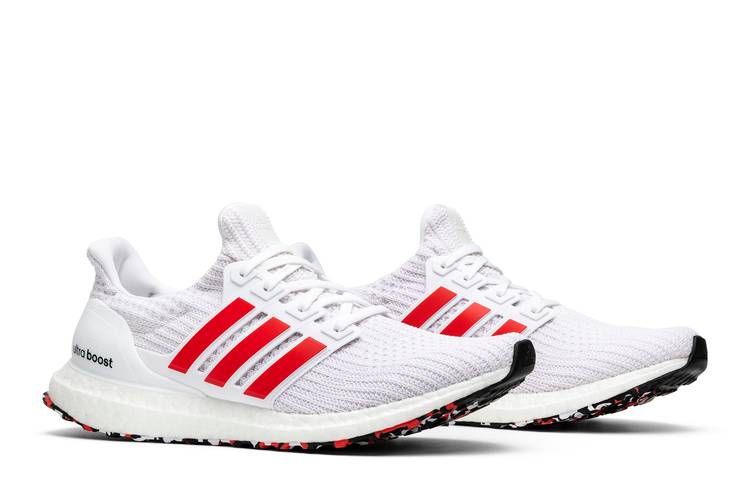 adidas ultra boost red and white