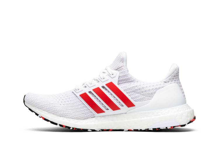 Red, White & Blue Star Eyes- Pitching Ninja Adidas Ultraboost DNA 1.0  Shoes