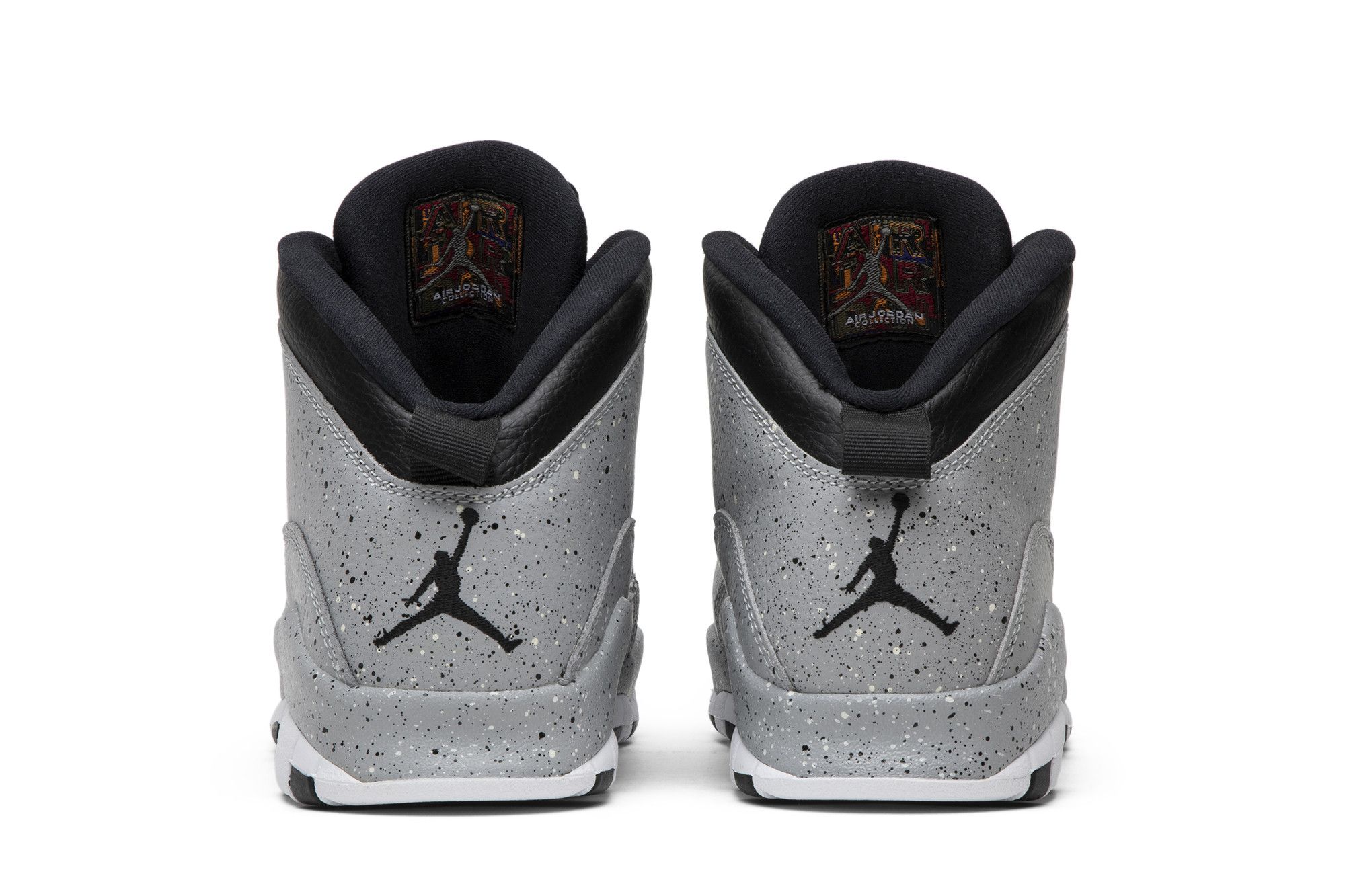 Pre-owned Air Jordan 10 Retro Gs 'cement' In Grey