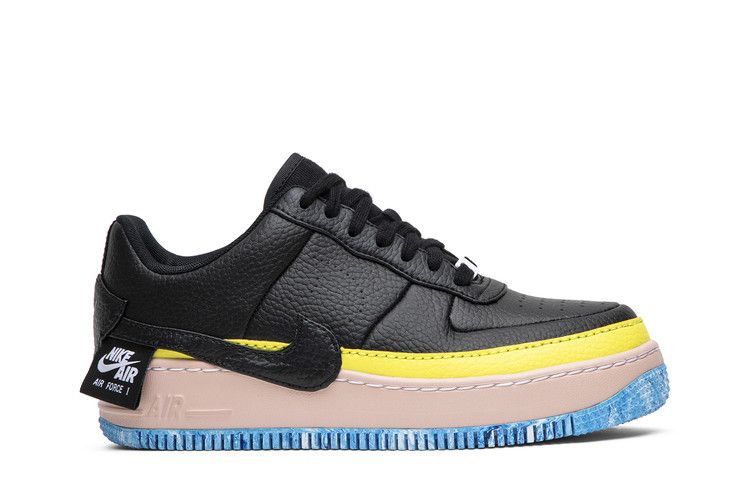 Nike Air Force 1 Jester XX Black Sonic Yellow Arctic Orange (Women's)
