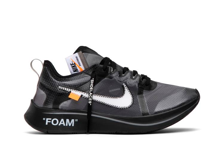 Off-White x Zoom Fly SP 'Black'