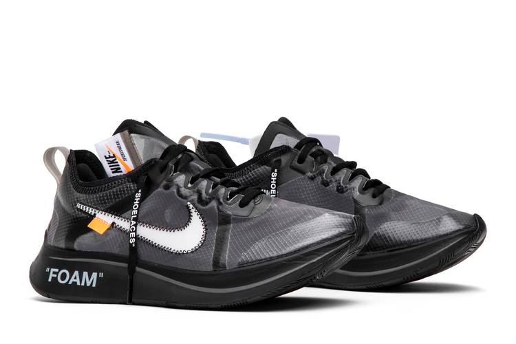 Off-White x Zoom Fly SP 'Black'
