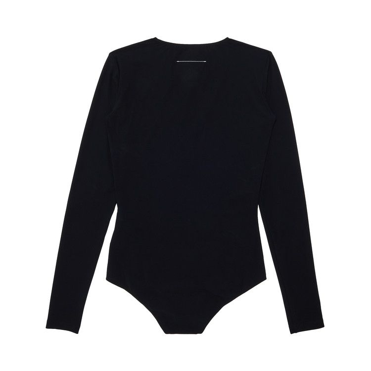 Buy MM6 Maison Margiela Bodysuit 'Black' - S62NA0057 S20518