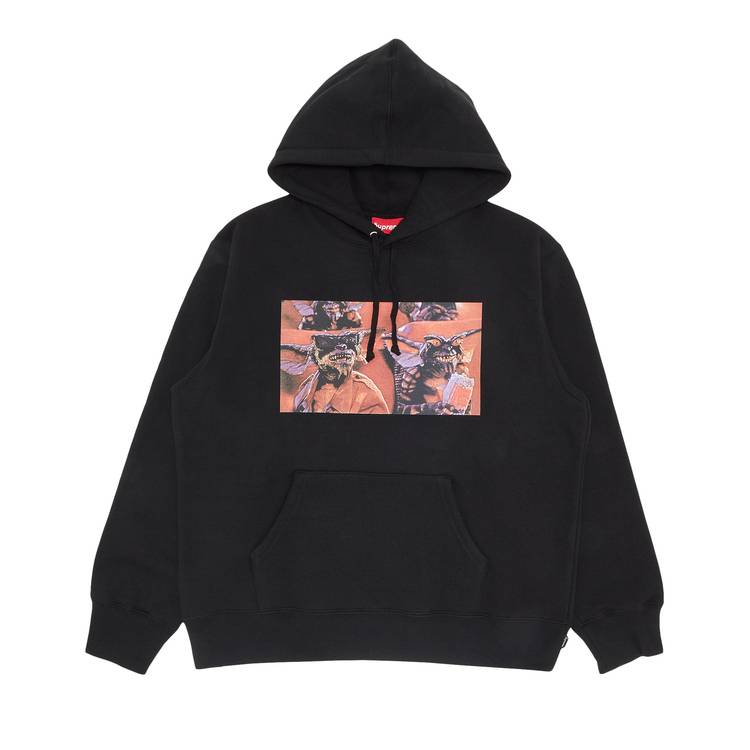 Buy Supreme Gremlins Hooded Sweatshirt 'Black' - FW22SW47