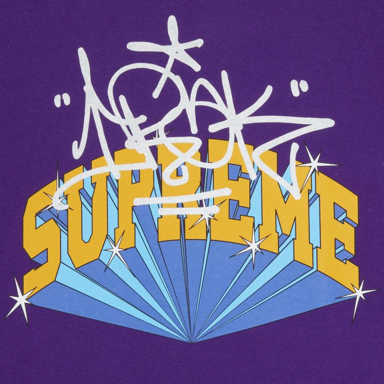 Buy Supreme x IRAK Arc Tee 'Purple' - FW22T55 PURPLE | GOAT