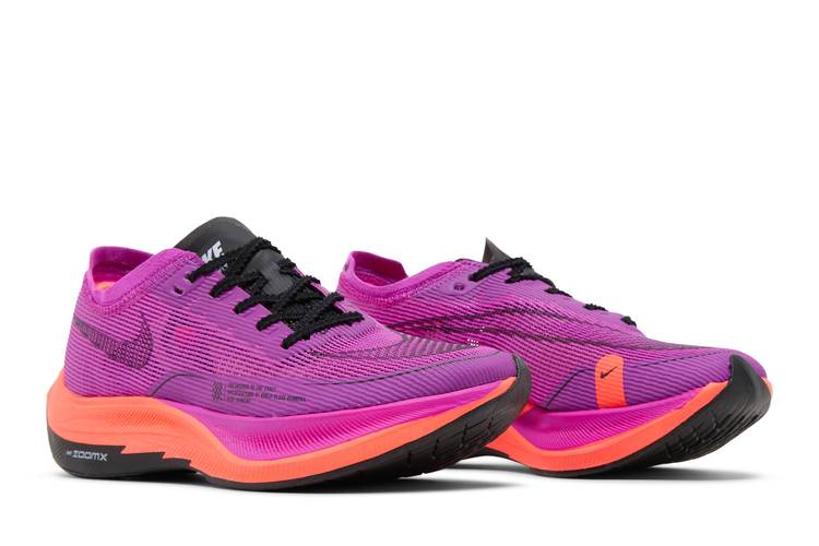 NIKE VAPORFLY ELITE FLYPRINT HYPER VIOLET/BLACK/CRIMSON 36/50 size 10 US.