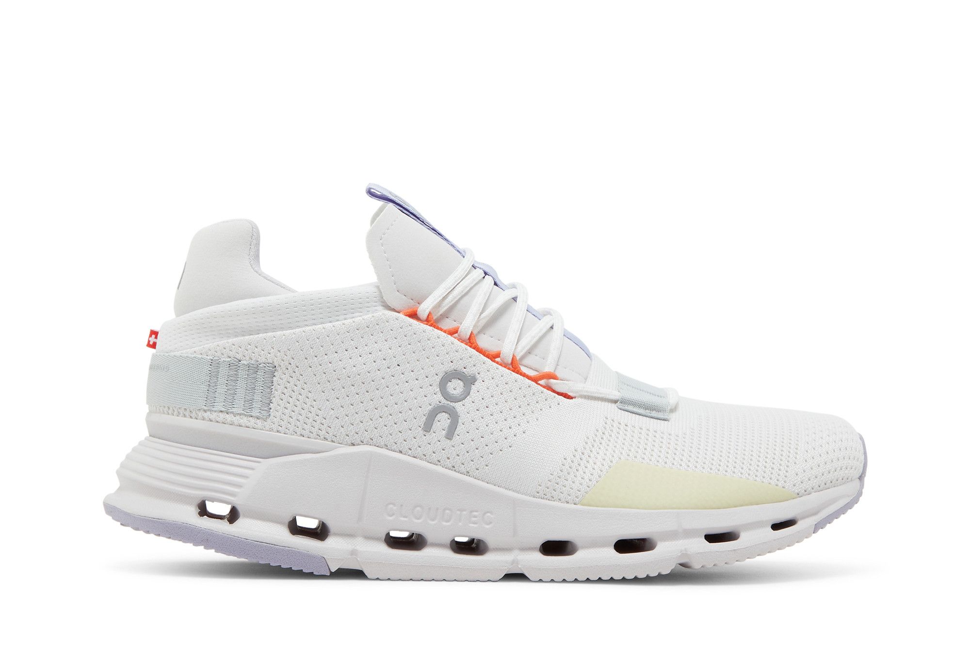 Pre-owned On Wmns Cloudnova 'white Glacier'