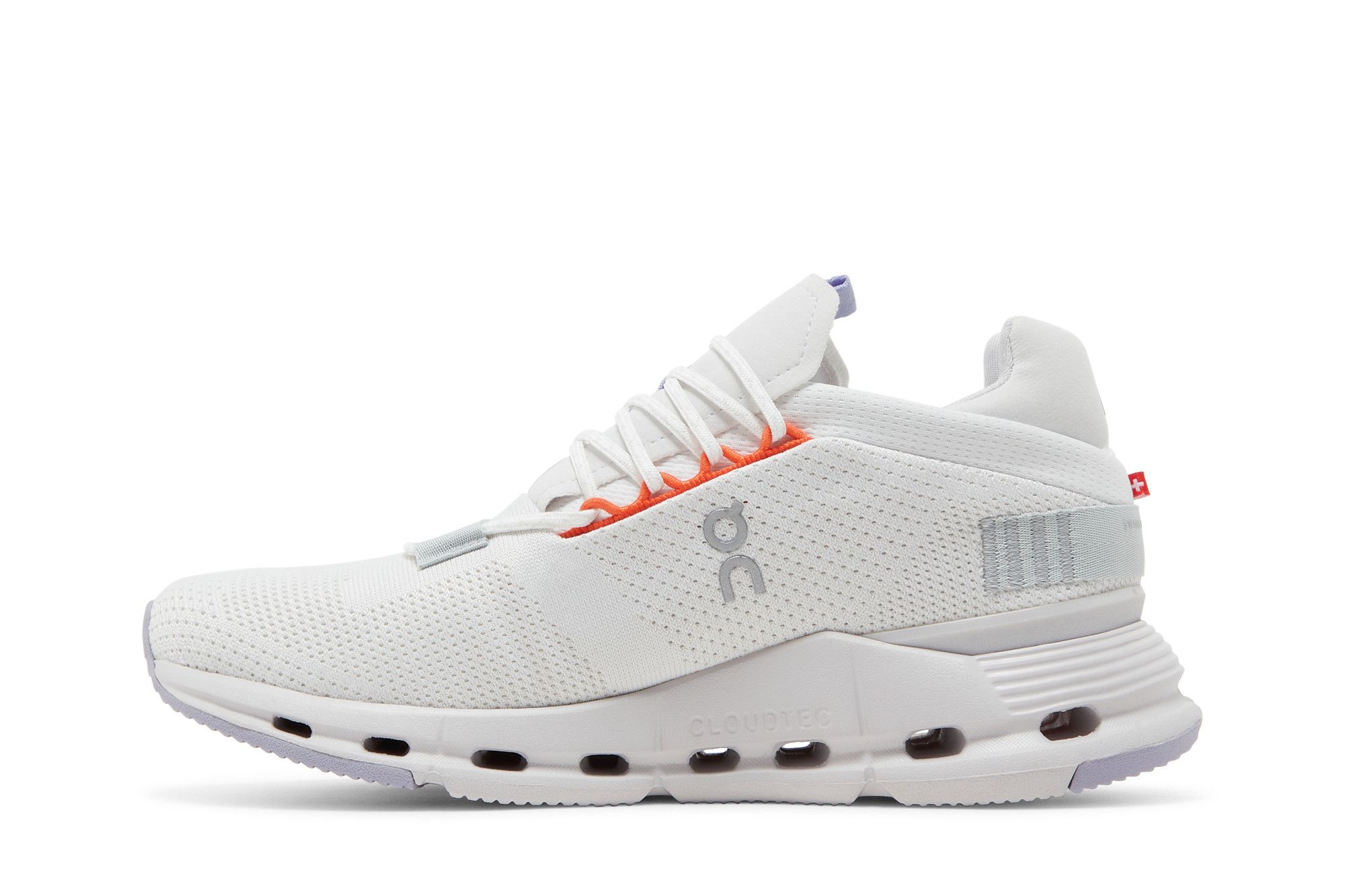 Pre-owned On Wmns Cloudnova 'white Glacier'