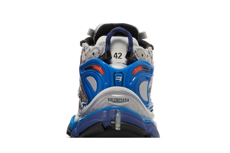 Balenciaga Runner Sneaker Grey Red Blue