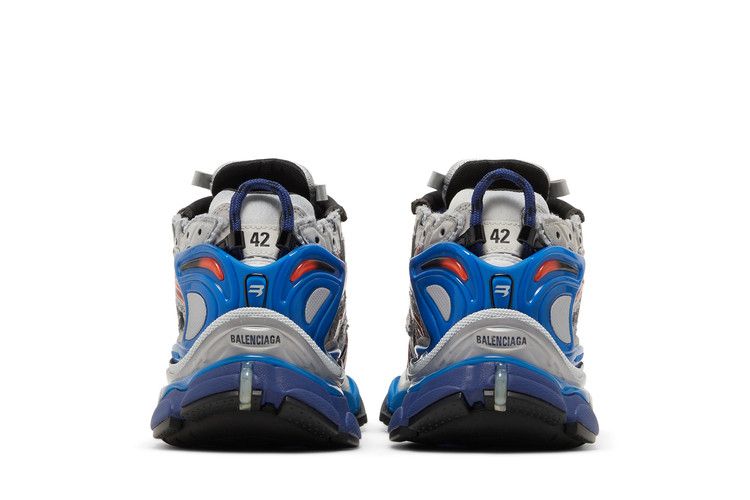 Balenciaga Runner Sneaker Grey Red Blue