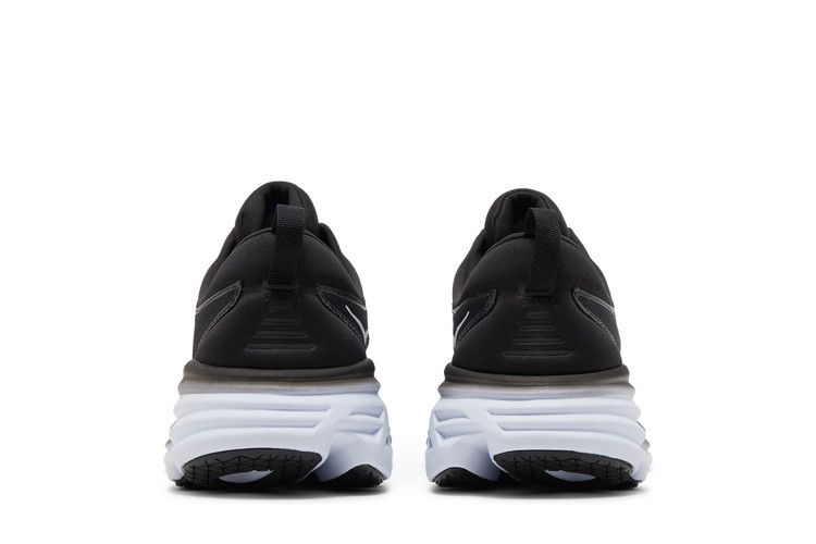 Hoka Bondi 8 2e Wide Black White