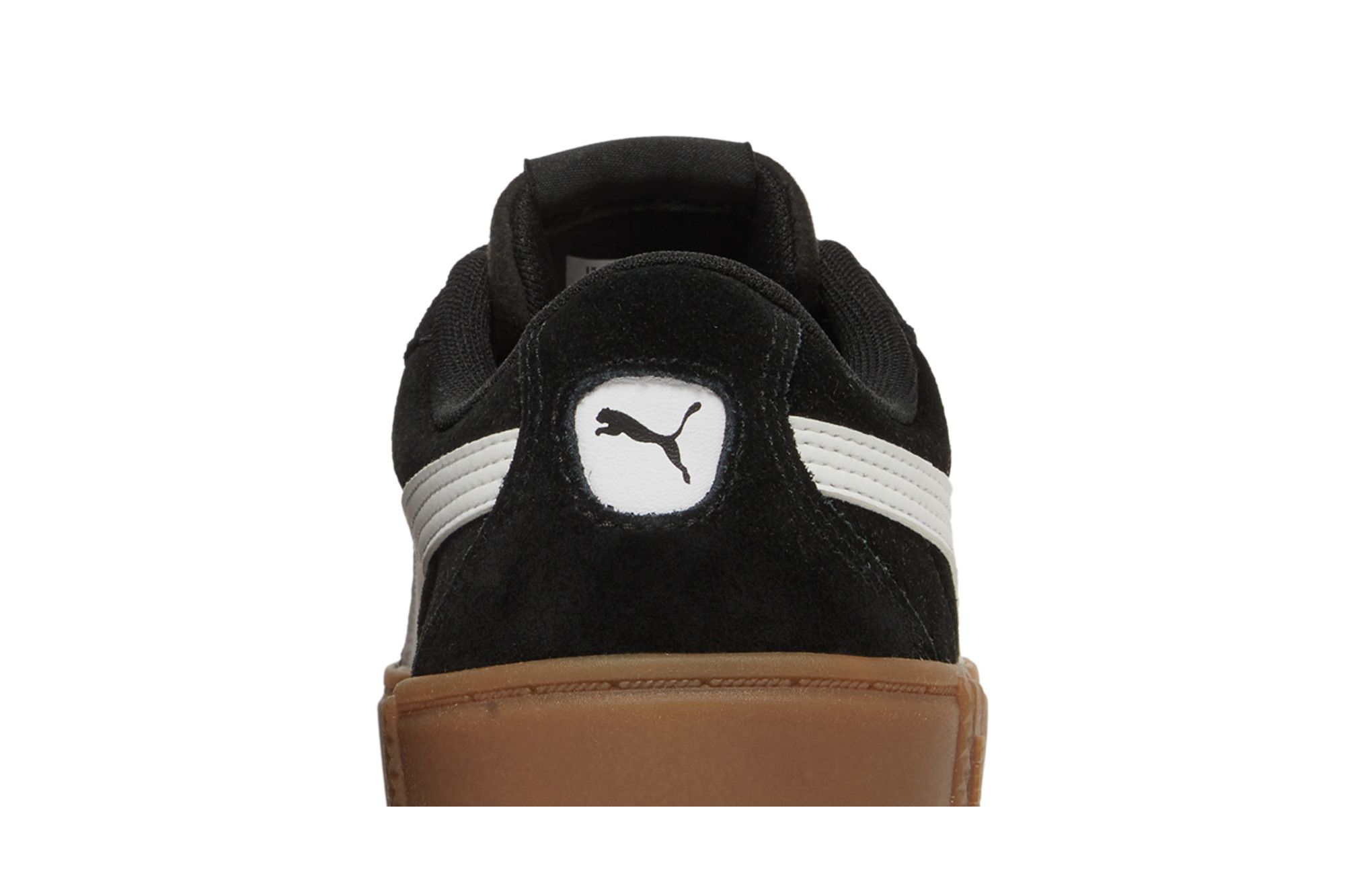 Pre-owned Puma Wmns Smash Platform V2 Suede 'black Gum'