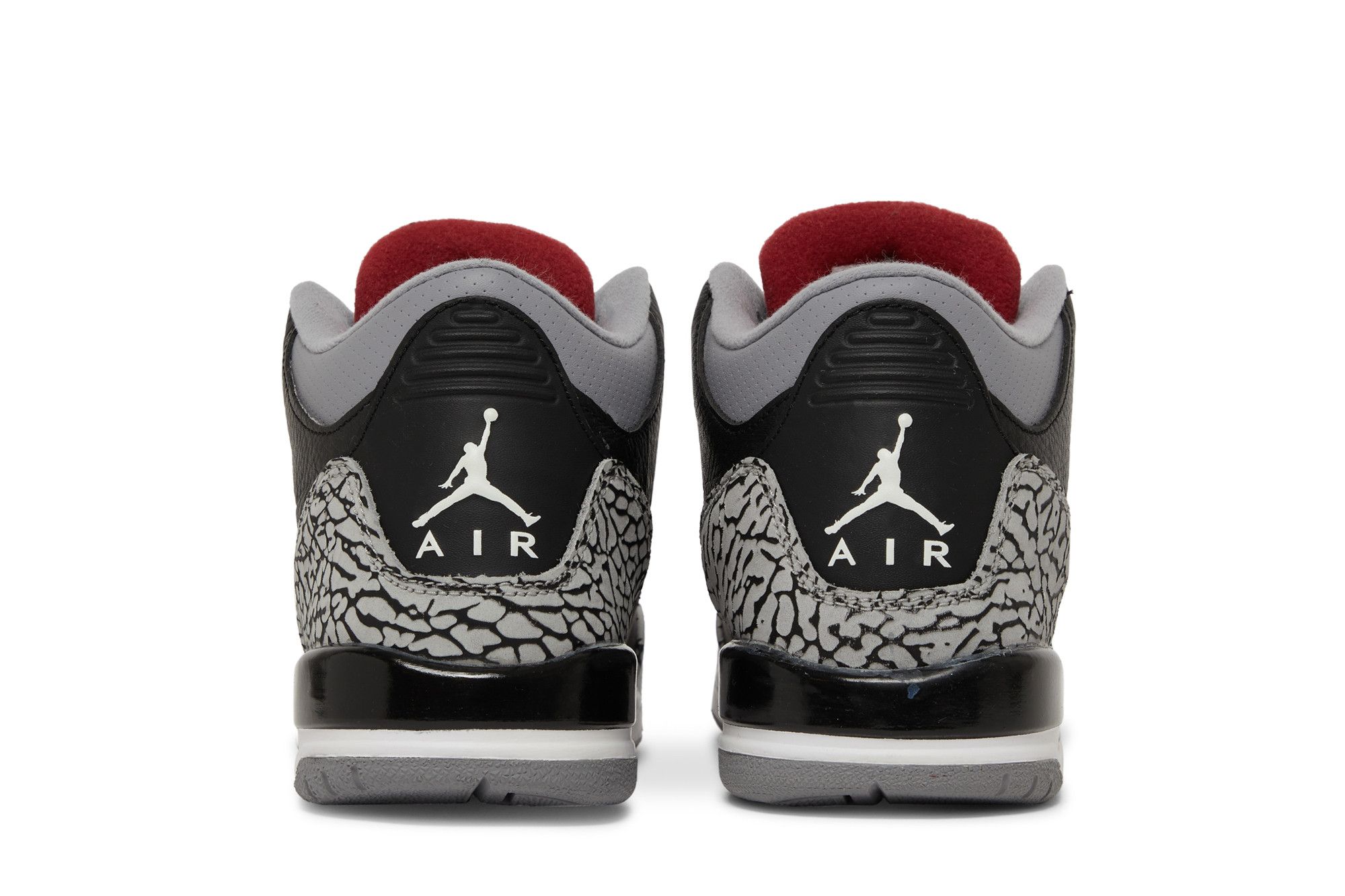Pre-owned Air Jordan 3 Retro Gs 'cement' 2011 In Black