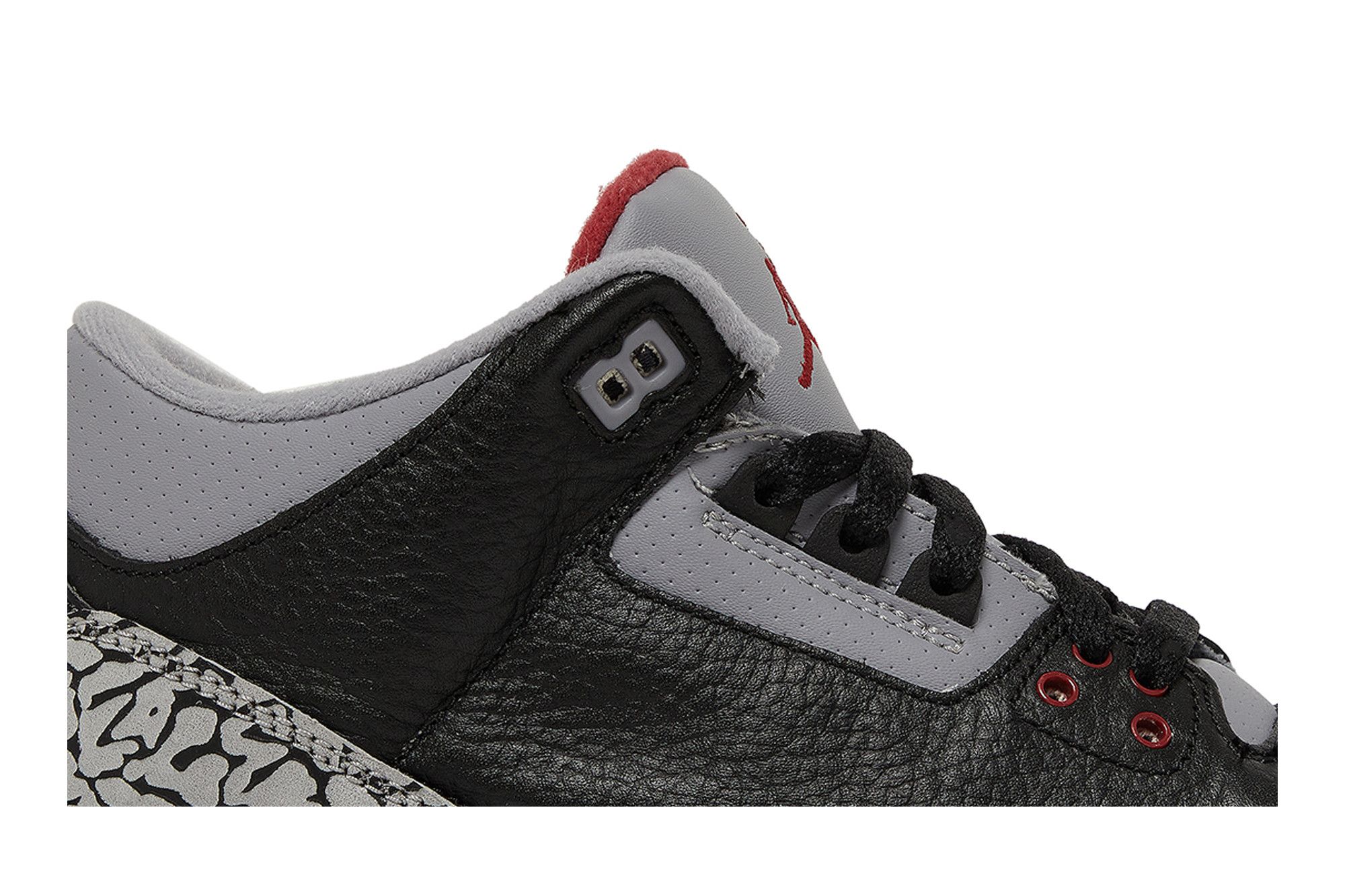 Pre-owned Air Jordan 3 Retro Gs 'cement' 2011 In Black