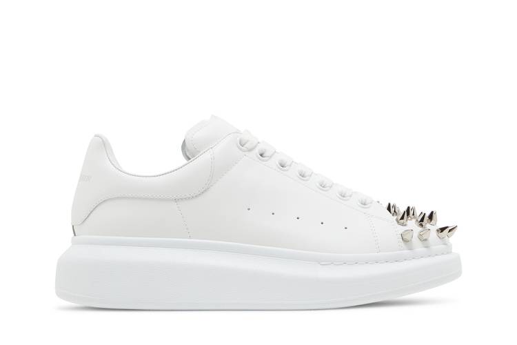 Alexander McQueen Oversized Sneaker 'Studded - White Silver'