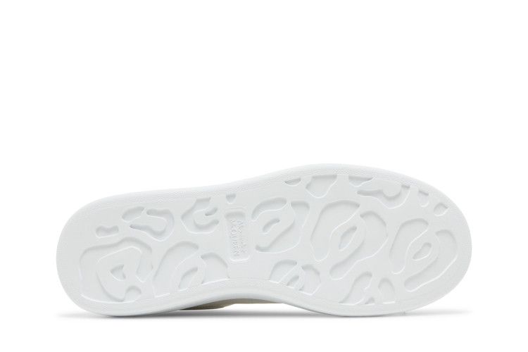 Alexander Mcqueen Oversized Sneaker 'studded - White Silver'